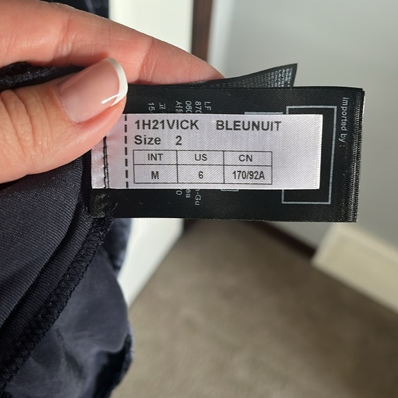 Ba&sh Vick Silk-Blend Velvet Midi Dress - Picture 8 of 11